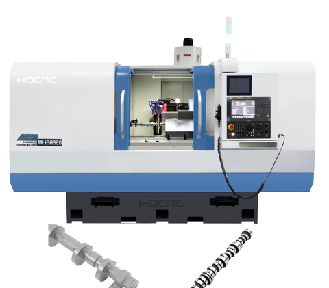 MKS8320x500 CNC Eksantrik Mili Takip Taşlama Makinesi