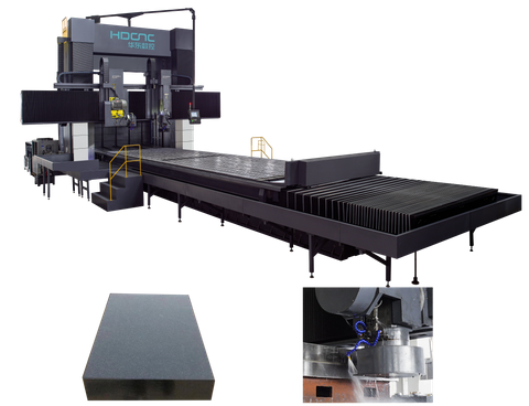 MKW52 Serisi Hareketli Işın CNC Gantry Kılavuzu Öğütücü