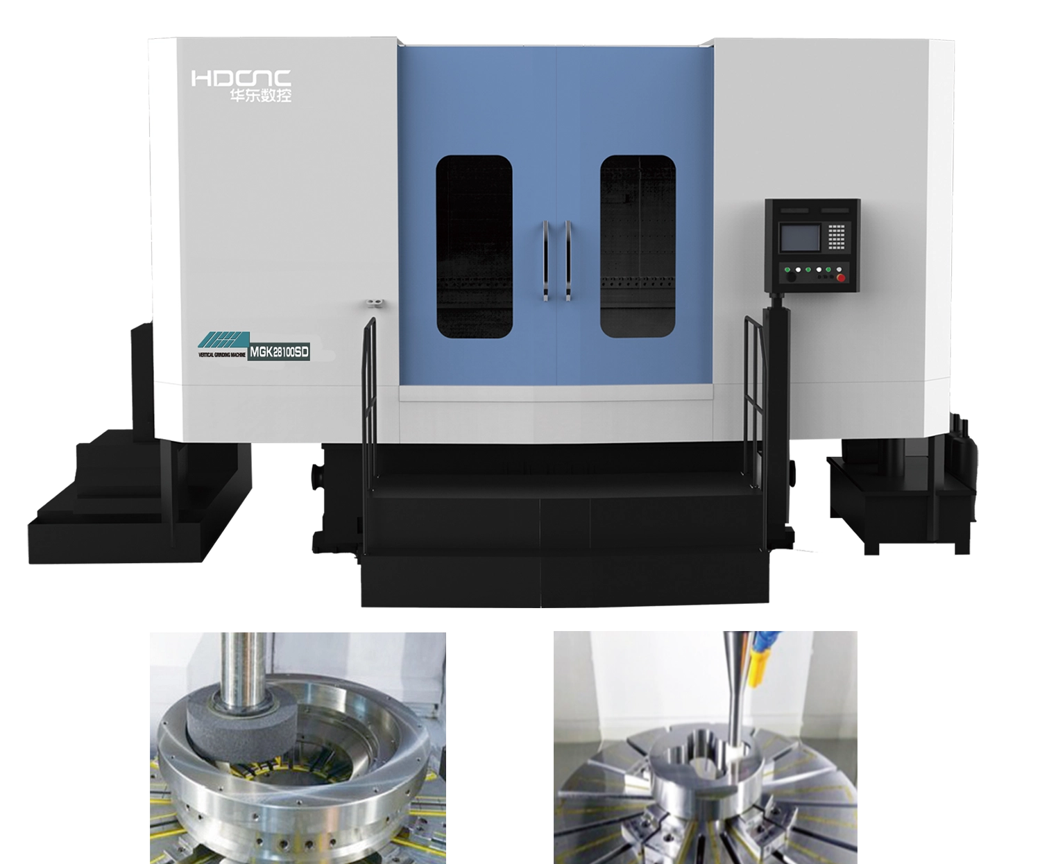 MGK28 Serisi CNC Dikey Çok İşsiz Taşlama Makinesi 