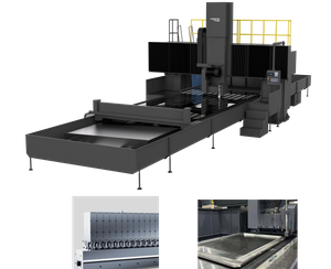 UPG208DNC Yüksek Hassas CNC Planer Yüzey Taşlama Makinesi