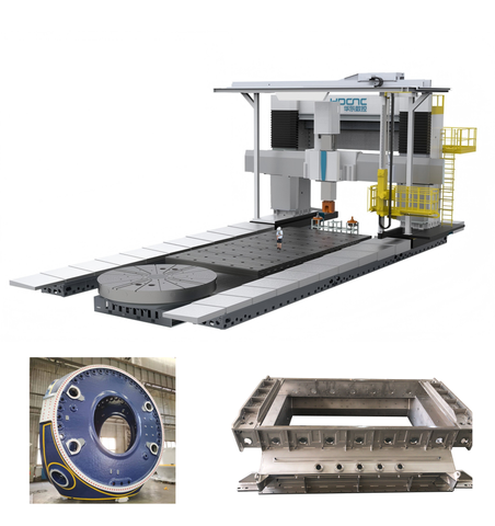 XKW28 Serisi CNC Hareketli Işın Gantrisi Hareketli Sıkıcı ve Freze Makinesi
